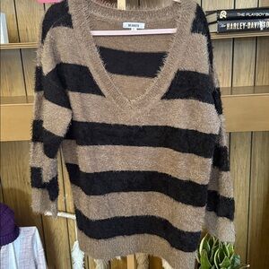 BB Dakota Striped Sweater